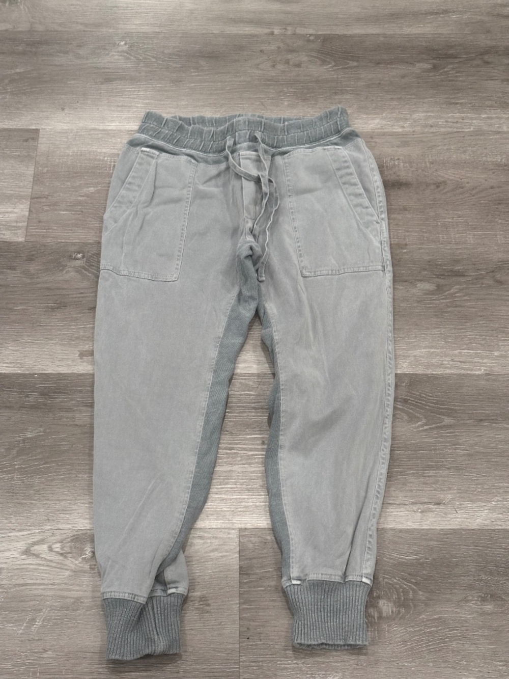 James Perse Mixed Media Pant Light BlueWomens S 1 Casual Resort Wear